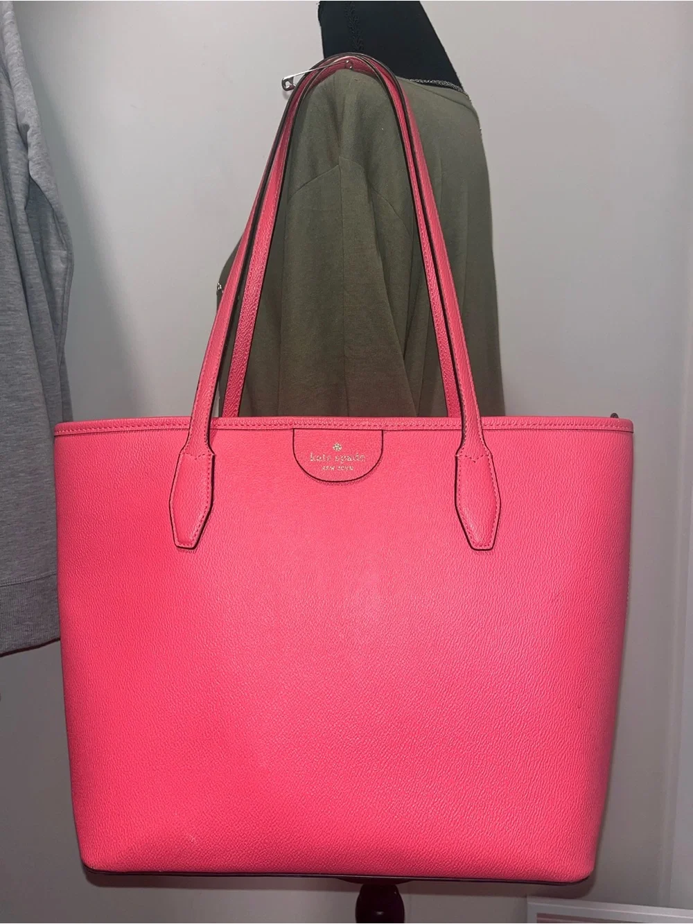 Kate Spade Dana Pink Leather Tote Bag